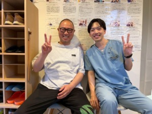 ヘルニア解決記念撮影